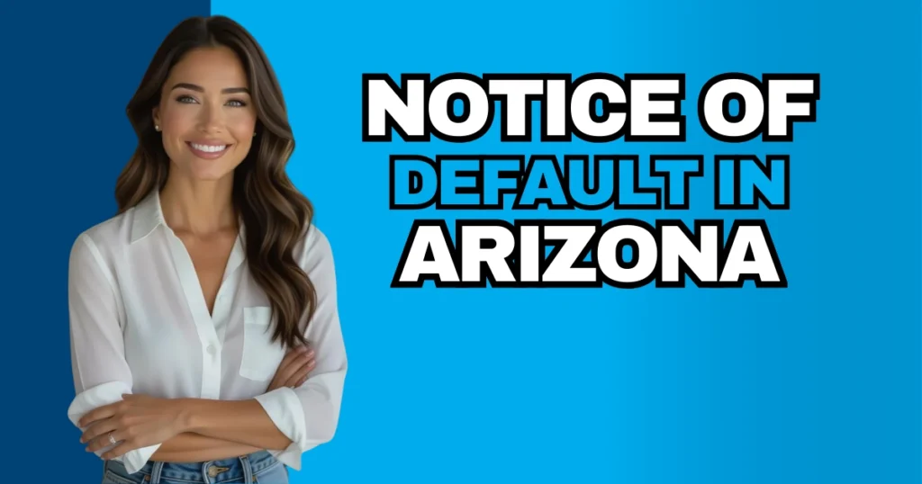 The Offer Company explaining what a Notice of Default means in Arizona foreclosure
