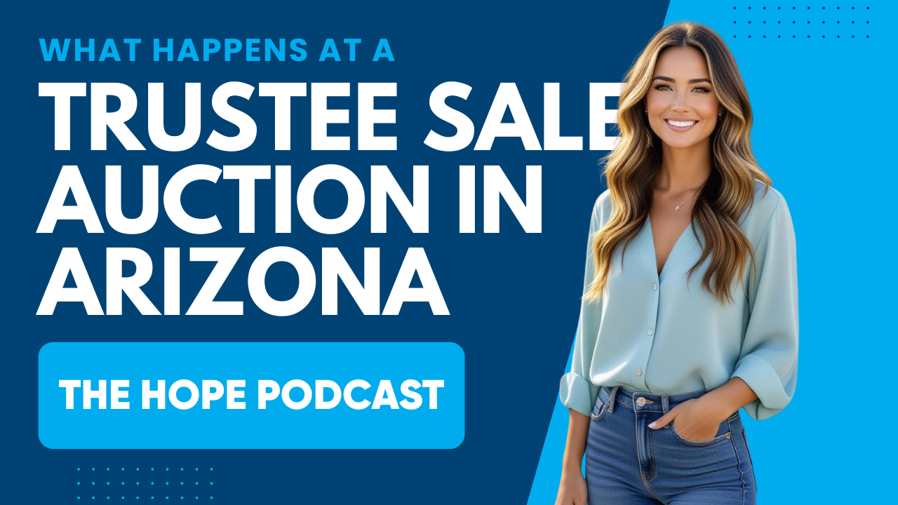 Arizona trustee sale auction explained and what homeowners should do before the foreclosure sale date